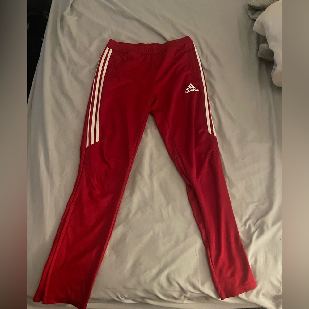 Red Adidas Pants